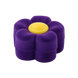 Футляр для ювелірних прикрас дитячий фіолетовий квітка 1