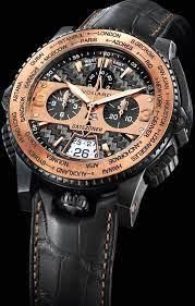 Часы наручные мужские Vogard DZ 6931, титан, розовое золото