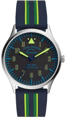 Часы наручные мужские FOSSIL FS5614 кварцевые, каучуковый ремешок, США