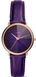 Часы наручные женские FOSSIL ES4727 кварцевые, ремешок из кожи, фиолетовые, США 1