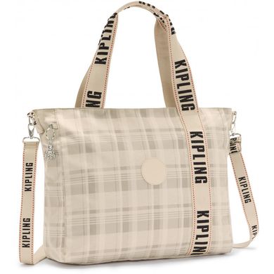 Жіноча сумка Kipling ASSENI Soft Plaid Bl (95X) KI5426_95X