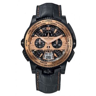 Часы наручные мужские Vogard DZ 6931, титан, розовое золото