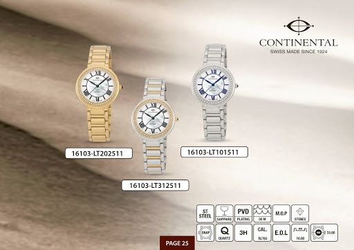 Годинники наручні Continental 16103-LT202511