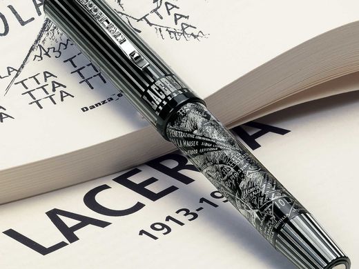 Ручка перьевая Visconti 20202A20M Vallecchi 1913 Lacerba AG 18K M