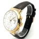 Часы наручные мужские Bunz 67014401, механический хронограф, розовое золото, ремешок из кожи аллигатора 2