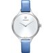 Часы наручные женские Hanowa 16-6058.04.001.59 кварцевые, голубой ремешок из кожи, Швейцария 2