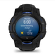 Смарт-годинник Garmin Instinct 3 (50 мм) AMOLED чорний із чорно-синім ремінцем