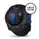 Смарт-годинник Garmin Instinct 3 (50 мм) AMOLED чорний із чорно-синім ремінцем
