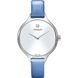 Часы наручные женские Hanowa 16-6058.04.001.59 кварцевые, голубой ремешок из кожи, Швейцария 1
