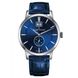 Часы наручные мужские Claude Bernard 64005 3 BUIN3, кварц, малая секундная стрелка, синий фактурный ремешок 1