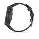 Смарт-годинник Garmin Fenix E &ndash; 47 мм, AMOLED, сланцево-сірий сталевий корпус з чорним силіконовим ремінцем