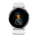 Смарт-часы Garmin Venu 3, стальной серебристый безель с корпусом цвета белого камня и силиконовым ремешком 6